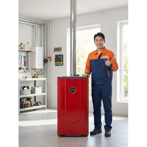 Напольный дизельный котел Kiturami Turbo HiFin 13