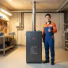 Напольный газовый котел Kiturami TGB HiFin-17